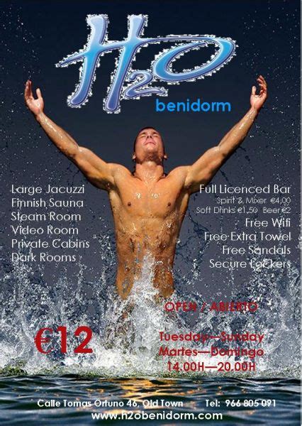 gay saunas benidorm|H2O Sauna Benidorm Benidorm .